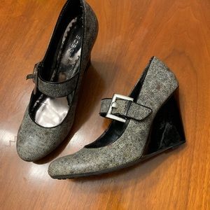 Wedge Mary Jane heels BCBG